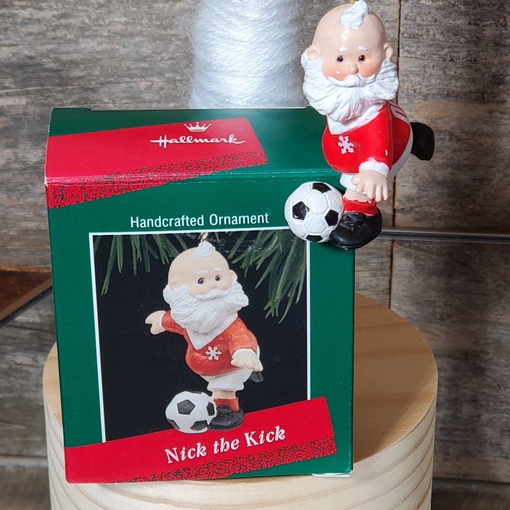 1988 Hallmark Keepsake Ornament - Nick the Kick  - With Box